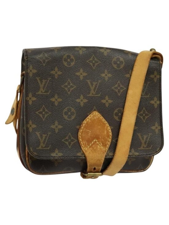 LOUIS VUITTON Handbags - EX00186 Authentic LOUIS VUITTON Monogram Cartouchiere MM Shoulder Bag M51253 LV